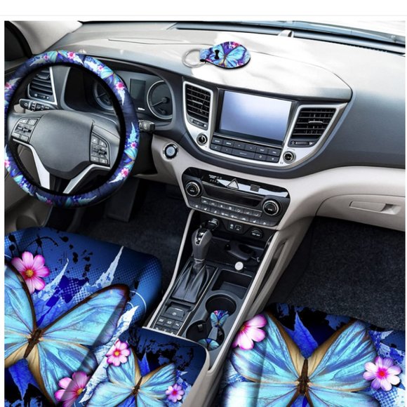 **Butterfly Full Car Accessories Interior Set - Picture 2 of 6
